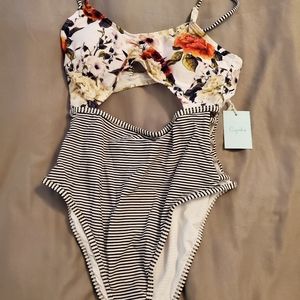 Cupshe one piece cutout swimsuit